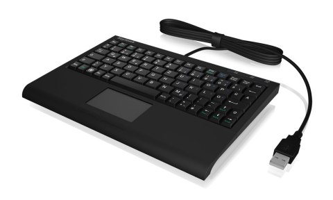 KeySonic ACK-3410 (US) klawiatura Biuro USB US English Czarny KeySonic