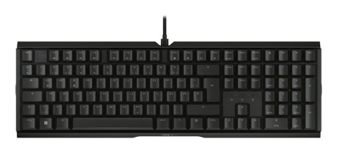 Klawiatura do gier Cherry Xtrfy MX 3.1, port USB, przełącznik kluczykowy Cherry MX2A BROWN, układ DE, aluminiowa obudowa Cherry