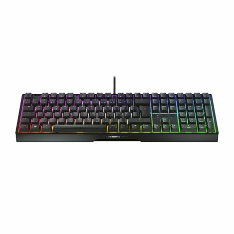 Klawiatura do gier Cherry Xtrfy MX 3.1, port USB, przełącznik kluczykowy Cherry MX2A BROWN, układ DE, aluminiowa obudowa Cherry
