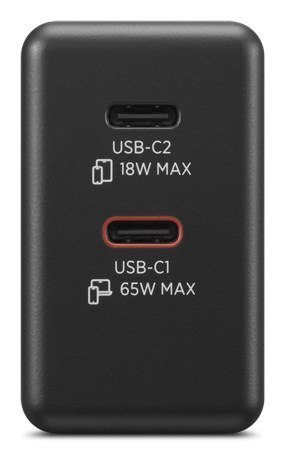 Lenovo Zasilacz 65 W GaN Dual USB-C (40AW065BEU) Lenovo
