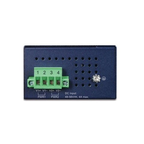 PLANET IPOE-270-12V przełącznik sieciowy Obsługa PoE Niebieski Planet