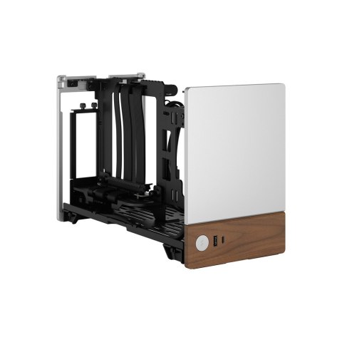 Projektowanie fraktalne | Obudowa komputera | Terra | Srebro | Mini ITX FRACTAL DESIGN