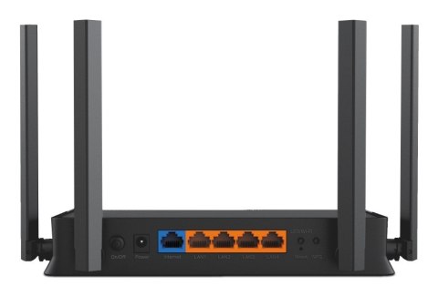 TP-Link Archer BE220 router bezprzewodowy Gigabit Ethernet Dual-band (2.4 GHz/5 GHz) Czarny TP-LINK