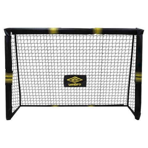 Umbro - Bramka do piłki nożnej metalowa z siatką 240x160x85 cm Umbro