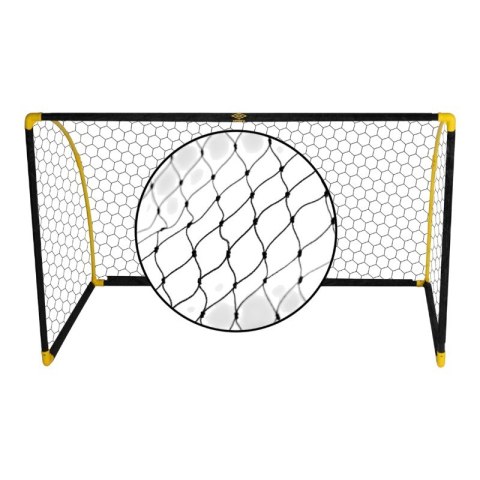 Umbro - Bramka do piłki nożnej składana z siatką 180x120x91 cm Umbro