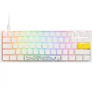 Ducky DKON2061ST klawiatura Gaming USB QWERTY Amerykański międzynarodowy Biały Ducky