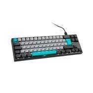 Ducky Miya Pro Moonlight TKL Klawiatura Gamingowa do PC/Mac, MX-Red, Biała dioda LED - Ciemnoszara Ducky