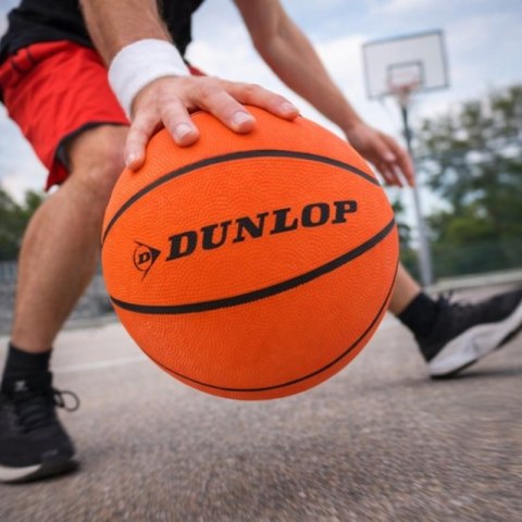 Dunlop - Piłka do koszykówki outdoor 8 paneli r.7 (pomarańczowy) Dunlop