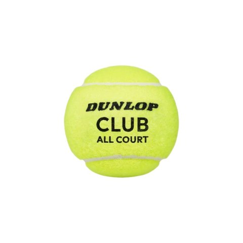 Dunlop - Piłki tenisowe Club All Court 3 szt. (żółty) Dunlop