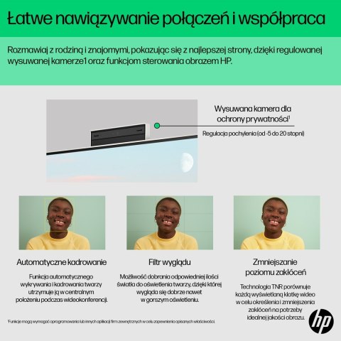 HP AIO 24-cr0124nw i3-N300 23.8"FHD IPS 250nits AG 8GB DDR4 3200 SSD512 UHD Cam720p kB+Mouse Win11 Shell White 2Y Hewlett-Packard