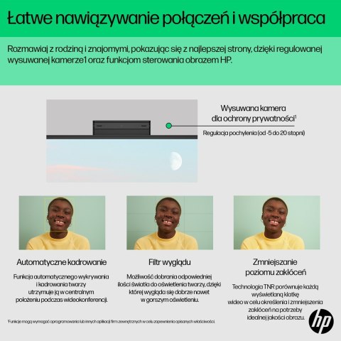 HP AIO 24-cr0124nw i3-N300 23.8"FHD IPS 250nits AG 8GB DDR4 3200 SSD512 UHD Cam720p kB+Mouse Win11 Shell White 2Y Hewlett-Packard
