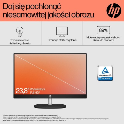 HP AiO 24-cr0312nw Ryzen 5 7520 23.8" FHD IPS 250nits AG 16GB DDR5 SSD512 Radeon 610M Cam720p kB+Mouse Win11 Shell White 2Y Hewlett-Packard