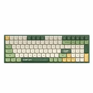 IQUNIX F97 Camping Bezprzewodowa klawiatura do gier, RGB - MX-Brown-Switches (USA) No name
