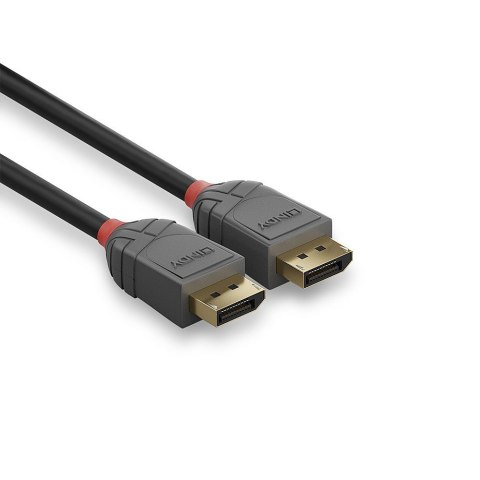 Lindy 36487 kabel DisplayPort 15 m Czarny LINDY