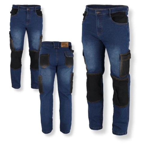 Spodnie jeans rozm.m, denim 280g/m2 Dedra