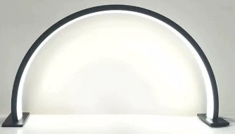 ZD193A Lampa kosmetyczna 39cm 20w czarna ATL