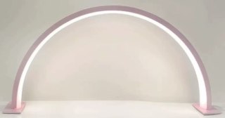 ZD193B Lampa kosmetyczna 39cm 20w różowa ATL