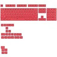 Keycapy Glorious GPBT Basics, ANSI Layout (US), PBT, Dye-Sub - Revive Red GLORIOUS