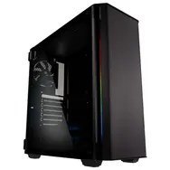 Kolink Refine RGB Mid Tower, Tempered Glass - black KOLINK