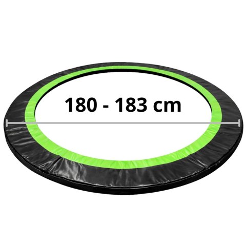 Osłona Sprężyn Do Trampoliny LEAN SPRING PAD Czarna 180-183CM 6FT LEAN