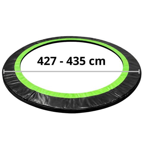 Osłona Sprężyn Do Trampoliny LEAN SPRING PAD Czarna 427-435 CM 14FT LEAN