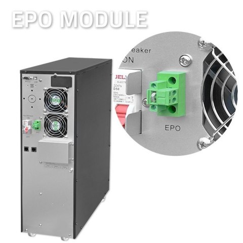 Qoltec Zasilacz awaryjny UPS | 6kVA | 6000W | Power Factor 1.0 | LCD | EPO | USB | On-line Qoltec