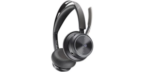 Słuchawki Poly Voyager Focus 2-M USB-C-C Headset USB-C/A Adapter Charging Stand No localization Retail Packaging POLY