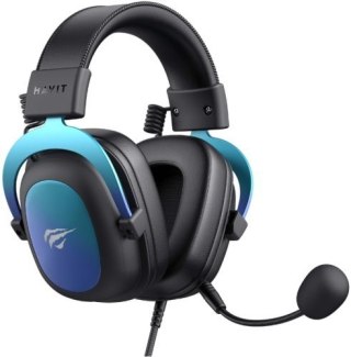 Słuchawki gamingowe bluetooth HAVIT H2002U PRO (czarno-niebieskie) HAVIT