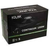 Zasilacz Kolink Continuum 80 PLUS Platinum, modułowy - 1200 Watt KOLINK