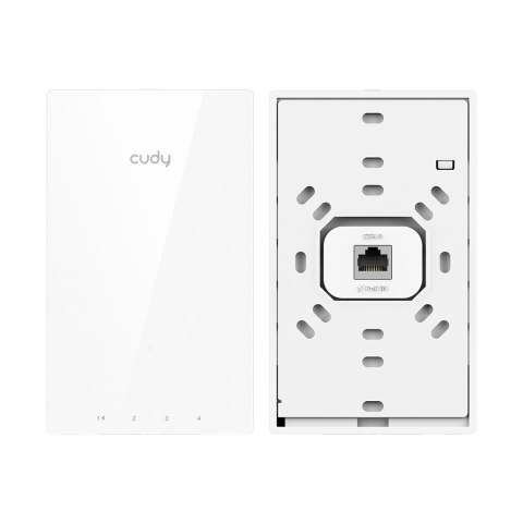 Cudy AP3000 punkt dostępowy WLAN 2976 Mbit/s Biały Obsługa PoE CUDY