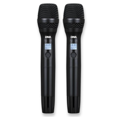 DNA Professional XMIC 2 - podwójny zestaw bezprzewodowy 2x mikrofon doręczny + odbiornik (518-542 MHz) DNA PROFESSIONAL