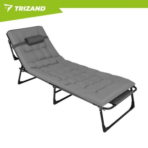Leżak ogrodowy składany 192x68x28cm Trizand TRIZAND