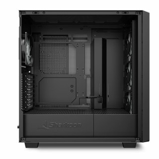 Sharkoon REBEL C70G RGB Full Tower Czarny, Drewno Sharkoon
