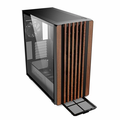 Sharkoon REBEL C70G RGB Full Tower Czarny, Drewno Sharkoon