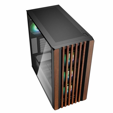 Sharkoon REBEL C70G RGB Full Tower Czarny, Drewno Sharkoon