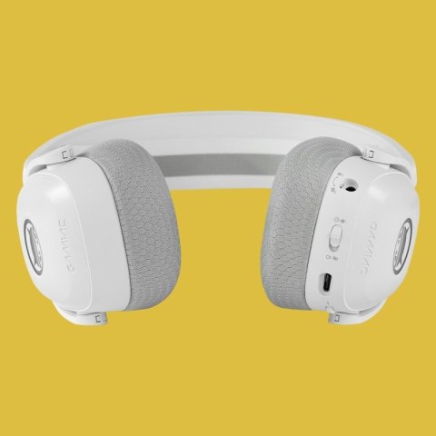 GAMIAC HS71 Zestaw słuchawkowy Przewodowa Opaska na głowę Gaming USB Type-C Biały No name