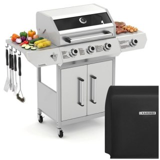 Grill gazowy 3+1 13.5kW Varen 4.0 Kaminer KAMINER