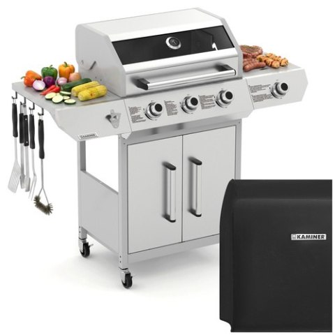 Grill gazowy 3+1 13.5kW Varen 4.0 Kaminer KAMINER