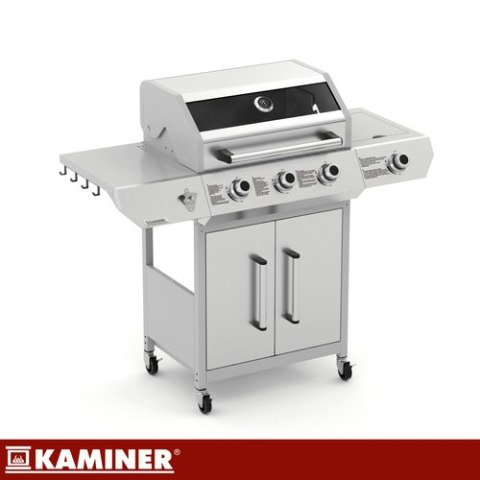 Grill gazowy 3+1 13.5kW Varen 4.0 Kaminer KAMINER