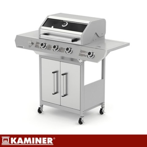 Grill gazowy 3+1 13.5kW Varen 4.0 Kaminer KAMINER
