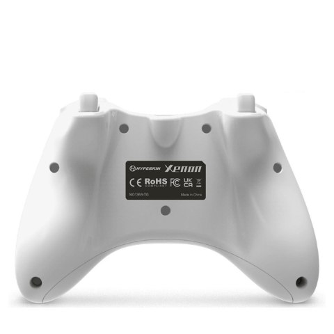Hyperkin M01368 Biały USB Gamepad Analogowa/Cyfrowa PC, Xbox One, Xbox One S, Xbox One X, Xbox Series S, Xbox Series X No name