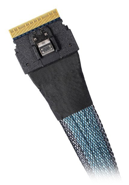 Icy Dock MB406L-B kabel SAS 0,5 m Czarny No name