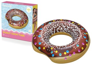 Koło Do Pływania Donut Pączek Brązowy 107 cm Bestway 36118 BESTWAY