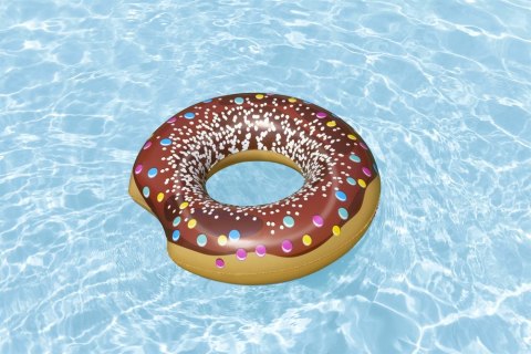 Koło Do Pływania Donut Pączek Brązowy 107 cm Bestway 36118 BESTWAY
