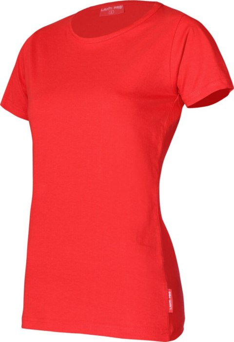 Koszulka t-shirt damska, 180g/m2, czerwona, "s", ce, lahti Lahti Pro