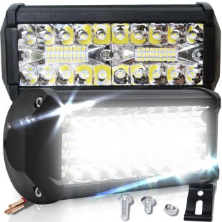 Lampa robocza halogen led 120w szperacz naświetlacz wodoodporna 40 diod RTO