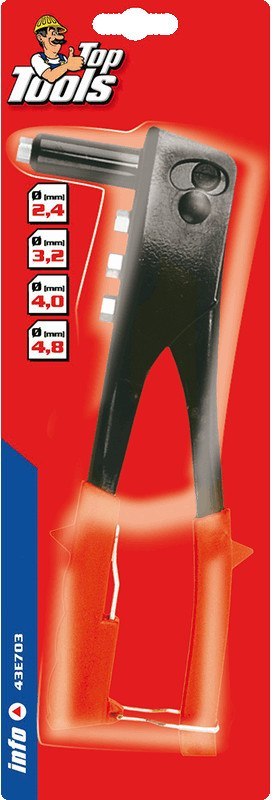 Nitownica do nitów aluminiowych 2.4/3.2/4.0/4.8 mm Top Tools