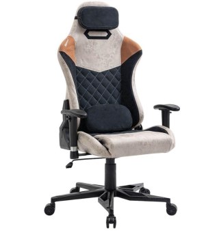 OFFC CHR HAPPYGAME 9301 BLCK/BRWN/BEIGE No name