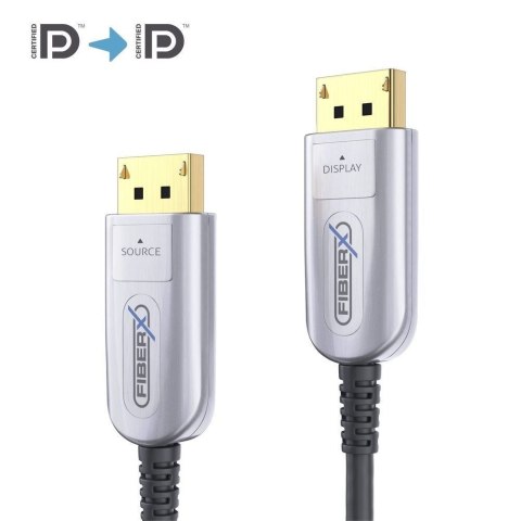 PureLink FX-I260-010 FiberX Serie - 8K DisplayPort 2.0 AOC Glasfaserkabel, 10 m No name