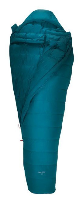 Robens Serac 300 Dorosły Śpiwór pół prostokątny Nylon, Poliester Niebieski No name